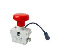 ZJK300A DC Power Emergency Stop Red Push Button Switch With Wire