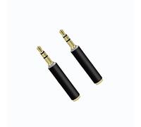 ZJKJHJY Adattatore TRRS a TRS, jack da 3,5 mm, convertitore connettore da 1/8 '' per telefono, auricolari, cuffie, microfono, 4 poli a 3 poli, computer, fotocamera, registratore, scheda audio