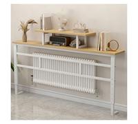 ZJKXJH Consolle stretta dietro il divano Tavolino Stretto per Corridoio con Contenitore A Doppio Strato, Consolle Larga 15/20 cm, Scaffale Skinny Ad Altezza Regolabile(70.9x5.9in/180x15cm)