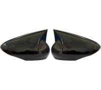 zjlgs Coprispecchietto Retrovisore Auto per Ford Fiesta MK7 2009 2010 2011 2012 2013 2014 2015 2016 2017 2018, Cappuccio dello Specchietto Retrovisore Sostituzione Tappi Retrovisore Auto,A