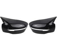 zjlgs Coprispecchietto Retrovisore Auto per Nissan Qashqai 2 J11 2013-2022 X-Trail T32, Cappuccio dello Specchietto Retrovisore Sostituzione Tappi Retrovisore Auto