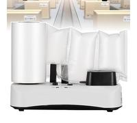 ZJLZJLO Macchina per Cuscino d'Aria A Micro Cuscino, Riempitrice per Airbag, Densità di Gonfiaggio Regolabile, velocità di Gonfiaggio di 7,2-7,8 Piedi/min, Supporto Fisso, per Logistica, Express,A