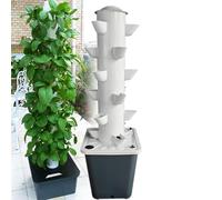 ZJLZJLO Sistema di Coltivazione Idroponica da Giardino, Kit di Coltivazione Idroponica A Torre, Macchina per La Coltivazione di Ortaggi Senza Terra, per Erbe Aromatiche, Frutta E Verdura,30 Holes