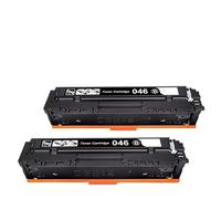 ZJNWTVUH 2PACK Toner nero compatibile per 046 Universal Fit Imageclass Mf733cdw Mf731cdw Mf735cdw LBP-654cdw Sostituzione di terze parti
