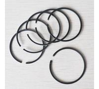 ZJNWTVUH 6 Fasce Elastiche da 45 mm compatibili con Le Parti di Ricambio del Motore del generatore ET950