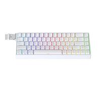 ZJNWTVUH Tastiera da Gioco Ultra Meccanica Iyx Mu68 Tastiera Compatibile Personalizzata Hot Swap con Interruttore Magnetico retroilluminato RGB cablato(Mu68pro White instok)
