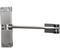 Zjpgcsdsc Chiudiporta Automatico Chiudiporta, Serratura da 20-40 kg Chiudiporta a Molla con Installazione Automatica a 180 Gradi Chiudiporta con Superficie Regolabile in Acciaio Inossidabile