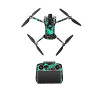 ZJRXM Mini 4 Pro Set di Adesivi, Kit Protettivo Antigraffio per DJI Mini 4 Pro Droni, Pellicola Protettiva Autoadesiva per DJI RC 2 (E)