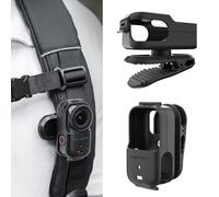 ZJRXM Supporto per zaino DJI Osmo Nano Accessori, rotazione a 360° Zaino Tracolla Clip per DJI Osmo Nano Action Camera per Ciclismo, Escursionismo, Viaggi