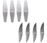 ZJS Lama in metallo per tagliaerba a batteria, tagliaerba a batteria, accessorio per potatura da giardino, lamiere in metallo, tagliabordi senza fili