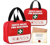 ZJTAPE Regalo pensionato per uomini e donne, primo soccorso per pensionati - decorazione per pensione con biglietto di auguri, divertente regalo per uomo e donna, regalo di addio, colleghi