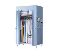 ZJTHY Armadi portatili in poliestere con organizzatore di stoccaggio di abbigliamento da salvamento spaziale tende organizzatore di stoccaggio leggero per camera da letto