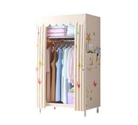 ZJTHY Armadi portatili in poliestere con organizzatore di stoccaggio di abbigliamento da salvamento spaziale tende organizzatore di stoccaggio leggero per camera da letto