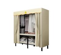 ZJTHY Armate portatili in poliestere con organizzatore di armadi per armadio di grande capacità di grande capacità per camera da letto