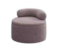 ZJTHY Miscela in Fibra ottomani con Cornice in Legno Salva Spazio Pouf Pouf ottomano Moderno dormitorio ottomano per Soggiorno Camera da Letto