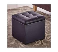 ZJTHY Ottomani in Pelle con Spugna ad Alta resilienza Squama Elegante Piccolo dormitorio ottomano Robusto Sgabello da vanità con poggiapiedi compatti