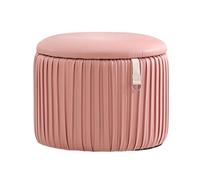 ZJTHY Ottomani in poliestere con cornice in legno moderno pouf pouf ottomane robuste vanità sgabelli compatti sgabelli