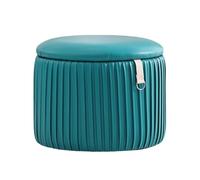 ZJTHY Ottomani in Poliestere con Cornice in Legno Moderno Pouf Pouf ottomane robuste vanità sgabelli compatti sgabelli