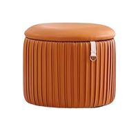 ZJTHY Ottomani in Poliestere con Cornice in Legno Moderno Pouf Pouf ottomane robuste vanità sgabelli compatti sgabelli