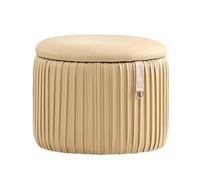 ZJTHY Ottomani in poliestere con cornice in legno moderno pouf pouf ottomane robuste vanità sgabelli compatti sgabelli