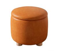 ZJTHY Ottomani in Poliestere con Telaio in Legno Conservatore Nascosto Piccolo dormitorio ottomano Altamente Elastico ripieno di Spugna 12,2 x 10,2 Pollici