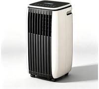 ZJUNLI Condizionatore d'Aria Portatile 18000 BTU 2-in-1 Raffreddamento e Riscaldamento, unità climatizzatore Mobile autonoma con Ruote per Tutto L'Anno, Spina UK e UE, C+14000 BTU, C+14000 BTU
