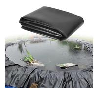 ZJUNLI Rivestimento Laghetto Nero 1500 x 1800 cm Resistente HDPE Laghetti Resistente Stabile Ai Raggi UV per Fontana da Giardino Esterno, Cascata, Laghetto per Tartarughe, Nero