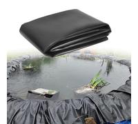ZJUNLI Telo per Laghetto 1800 x 1850 cm Flessibile Pellicola Impermeabile Stabile Ai Raggi UV per Piscine Koi Pesce, Giardini Acquatici, Cascate, Nero