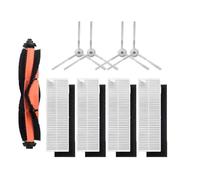 ZJVUNDRQ Compatibile con Xiaomi Mijia G1 MJSTG1 Mi Robot Vacuum Mop Essential Vacuum Cleaner Spazzola Laterale/Principale Coperchio Filtro Hepa Parti Panno for mocio(Set3)