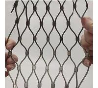 ZJXANMZ Rete di Sicurezza in Acciaio Inossidabile per balconi e Giardini, per polli, recinto per polli, Maglia da 10 cm, 1,5x20 m, per la Protezione dei confini dell'azienda agri