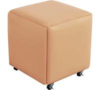 ZJXANMZ Sgabelli impilabili Resistenti con Pelle Impermeabile e Ruote per Una Facile Mobilità. Design Stabile e Sicuro con Elevata capacità di carico.