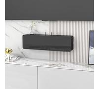 ZJXANMZ Supporto TV sospeso con Retro Cavo - Previene Il Blocco del Segnale, Perfetto per l'installazione di decoder Via Cavo e Console di Gioco, Design Moderno da Parete per SOG