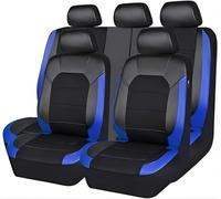 zjxcnb 9Pcs Auto Set Coprisedili per VW T-Cross 2019 2020 2021 2022 2023, Traspirante Set Fodere Anteriori Posteriori Copri Sedili Protezione Sedile Accessori,A/Blue