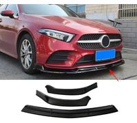 zjxcnb Auto Paraurti Anteriore Canard Lip Splitter per Benz A Class W177 A250 A180 A200 2019-2022, Pale Corpo Paraurti Labbro Spoiler Kit Ricambio Anti collisione
