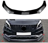 zjxcnb Auto Paraurti Anteriore Canard Lip Splitter per Classe A W176 A180 A200 A45 2013-2018, Pale Corpo Paraurti Labbro Spoiler Kit Ricambio Anti collisione