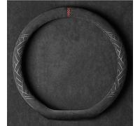 zjxcnb Coprivolante Auto, per Mazda 2 3 5 6 MX-5 MX-30 CX3 CX-30 CX-5 CX-50 CX-7 CX-8 CX-9 Coprivolanti Copri Volante Protezione Antiscivolo Decorazione Interni Accessori,X/Red-Dtype