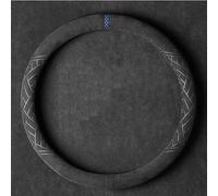 zjxcnb Coprivolante Auto, per Mazda 2 3 5 6 MX-5 MX-30 CX3 CX-30 CX-5 CX-50 CX-7 CX-8 CX-9 Coprivolanti Copri Volante Protezione Antiscivolo Decorazione Interni Accessori,X/Blue-Otype