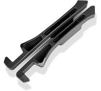 zjxhnb 2Pcs Riempitivo Sedili Auto per BMW X2 F39 M35i U10 X3 E83 F25 G01 G45 M Competition xDrive30e 2020-2025, Gap Filler Pad Riempitivi Strisce di riempimento Anti-perdite,A