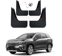 zjxhnb 4 Pezzi Auto Paraspruzzi per Suzuki S-Cross III 2022, Parafanghi Auto Anteriore Posteriore Impermeabili Mud Flap Fender Pneumatico Splash