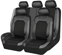 zjxhnb 9 Pezzi Auto Set Coprisedili per Mercedes AMG GT (2-Seat) 2015-2023, Durevoli Set Completo Copri-Sedile Anteriori Posteriori Auto Interni Accessori,A/Grey