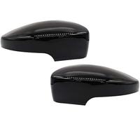 zjxhnb Auto Calotte Specchietti Copertura per Ford Kuga Ecosport 2013-2019, Lato Specchietto Retrovisore Copertura Trim Specchio Laterale Protezione,Schwarz