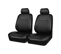 zjxhnb Coprisedili Auto, per Fiat Scudo 2000-2023 2024 2025 Pelle Impermeabile Fodere Anteriori Antiscivolo Cuscino Traspirante,A/Black