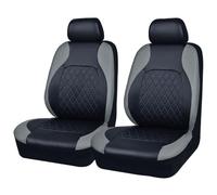 zjxhnb Coprisedili Auto, per Fiat Scudo 2000-2023 2024 2025 Pelle Impermeabile Fodere Anteriori Antiscivolo Cuscino Traspirante,A/Grey