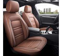 zjxmnb Auto Set Coprisedili per BMW 1 Series Cabriolet E88, Pelle Protezioni per Sedili Set Completo Traspirante Impermeabile Auto Accessori,Brown