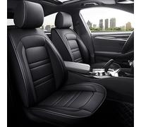 zjxmnb Auto Set Coprisedili per BMW 1 Series E87 (5door), Pelle Protezioni per Sedili Set Completo Traspirante Impermeabile Auto Accessori,Black