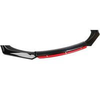 zjxtnb Auto Spoiler Anteriore per Audi A5 Cabriolet B8 2009-2016, Frontali Labbro Paraurti Anteriore Sottoparaurti Lama Inferiore Splitter Bumper Canard,Red