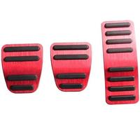 zjxwnb Auto Pedali Copripedali per Chery Omoda 5 Omoda C5 2022 2023 2024, Pedaliera Freno Frizione Dell'acceleratore Appoggio Set Pedali Auto,B