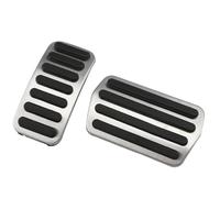 zjxwnb Auto Pedali Copripedali per Ford Mondeo Mk4 IV 2007 2008 2009 2010 2011 2012 2013 2014, Pedaliera Freno Frizione Dell'acceleratore Appoggio Set Pedali Auto,A