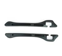 zjxyqw 2 Pezzi Riempitivo Sedili Auto per Land Rover Defender Discovery 3 4 5 Range Rove Evoque Freelander, Seat Gap Filler Gap Filler Pad Striscia Prova Perdite Tappo Spazi Vuoti Sedile,A/Black