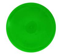 Zjythocyber 10 Pezzi di segnalatori per Il Pavimento Sportivo, segnalatori a Disco Piatto per l’Allenamento di Tennis e Calcio, segnalatori per Il Campo di Colore Vivace con Bordo Arrotondato (Verde)